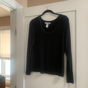 Gently used CHICO’S Platinum long sleeve shirt